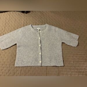 Aerie short sleeve cardigan size xs